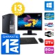 PC Dell 9020 SFF Ecran 22" Intel i3-4130 RAM 8Go Disque 2To Windows 10 Wifi