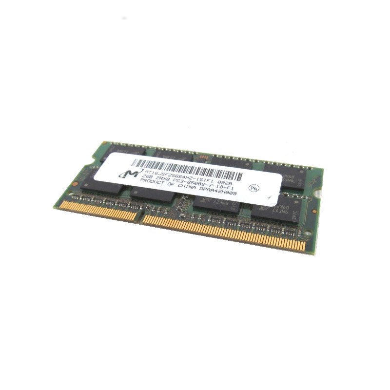 2Go Ram Barrette Mémoire MICRON MT8JTF25664AZ-1G6M1 DDR3 PC3