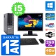 PC Dell 9020 SFF Ecran 22" Intel i5-4570 RAM 4Go Disque 250Go Windows 10 Wifi