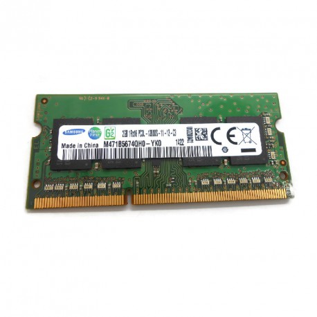 2Go RAM PC Portable SODIMM Samsung M471B5674QH0-YK0 DDR3 1333MHz PC3-12800S CL11
