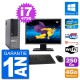 PC Dell 9020 SFF Ecran 19" Intel i7-4790 RAM 4Go Disque 250Go Windows 10 Wifi