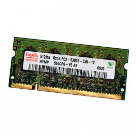 512Mo RAM PC Portable SODIMM HYNIX HYMP564S64CP6-Y5 AB DDR2 PC2-5300S 667MHz CL5