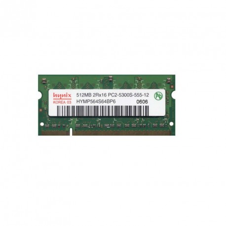 512Mo RAM PC Portable SODIMM HYNIX HYMP564S64BP6-Y5 AB-T DDR2 PC2-5300S 667MHz