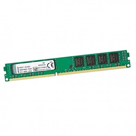 8Go RAM Kingston KCP3L16ND8/8 DDR3 PC3L-12800U 1600Mhz 240-Pin 1.35v Low Profile