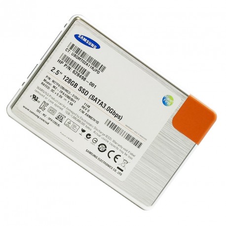 Disque Dur SSD 128Go 2.5" Samsung MZ-7PA1280-0D1 SATA II 3.0 Gbps PC Portable