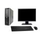 PC HP Compaq 6200 Pro SFF Ecran 22" Intel G630 RAM 4Go SSD 480Go Windows 10 Wifi