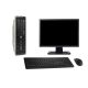 PC HP Compaq Pro 6300 SFF Ecran 27" i5-2400 RAM 8Go Disque 500Go Windows 10 Wifi