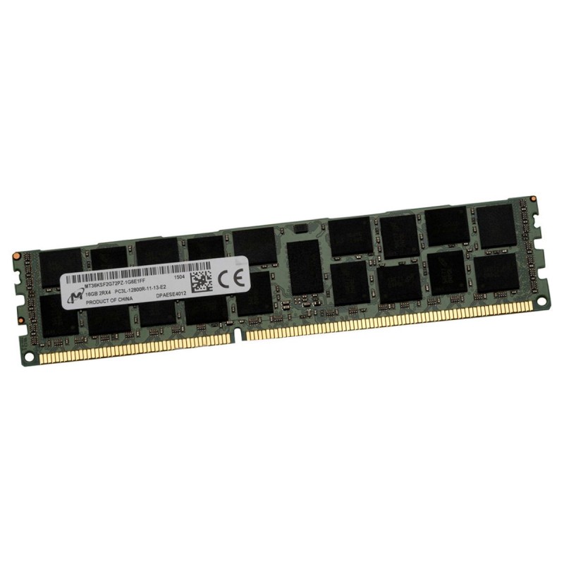 16Go RAM Serveur Micron MT36KSF2G72PZ-1G6E1FF PC3L-12800R ECC Reg