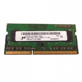 4Go RAM PC Portable SODIMM Micron MT8KTF51264HZ-1G6E1 DDR3 PC3L-12800S 1600 MHz