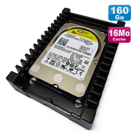 Disque Dur 160Go SATA 2.5" WD VelociRaptor WD1600HLFS-75G6U1 Rack Ice Pack 10K 16Mo