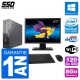 PC Fujitsu E500 E85+ DT Ecran 27" Intel G630 RAM 8Go SSD 120Go Windows 10 Wifi