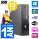 PC Fujitsu Esprimo E500 E85+ DT Intel i3-2100 RAM 16Go SSD 960Go Windows 10 Wifi