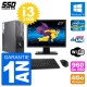 PC Fujitsu E500 E85+ DT Ecran 27" i3-2100 RAM 4Go SSD 960Go Windows 10 Wifi