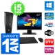 PC Fujitsu E500 DT Ecran 22" Intel i5-2400 RAM 16Go Disque 2To Windows 10 Wifi