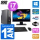 PC Fujitsu E500 E85+ DT Ecran 27" i7-2600 RAM 4Go SSD 960Go Windows 10 Wifi