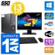 PC Fujitsu E720 E85+ DT Ecran 27" Core i3-4130 RAM 4Go SSD 120Go Windows 10 Wifi