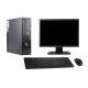 PC Fujitsu E500 E85+ DT Ecran 22" i3-2100 RAM 4Go SSD 120Go Windows 10 Wifi