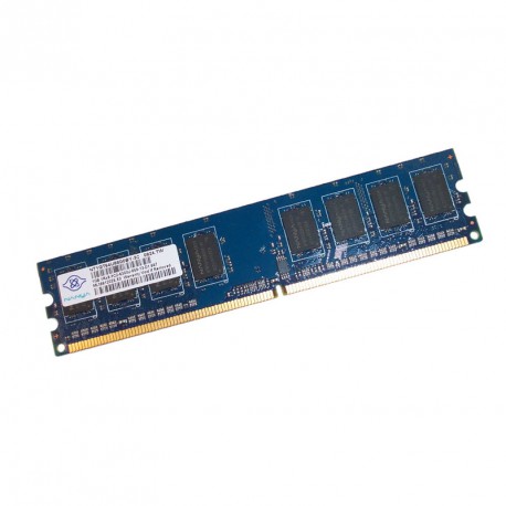 1Go RAM NANYA NT1GT64U88D0BY-3C 240-Pin DIMM DDR2 PC2-5300U 667Mhz 2Rx8 CL5