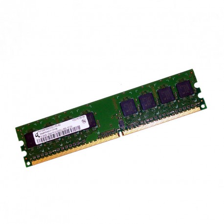 512Mo RAM QIMONDA HYS64T64000EU-3S-B2 240-Pin DIMM DDR2 PC2-5300U 667Mhz 1Rx8 CL5
