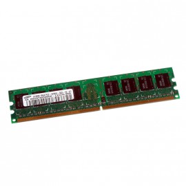 512Mo RAM Samsung M378T6553BG0-CCCDS 400MHz DDR2 DIMM 240PIN PC2-3200U 1Rx8 CL3