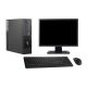 PC Fujitsu E700 E90+ DT Ecran 27" Core i3-2120 RAM 8Go SSD 120Go Windows 10 Wifi