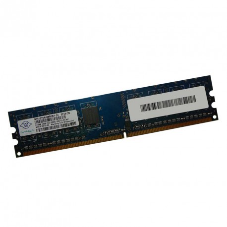 512Mo RAM Mémoire PC NANYA NT512T64U88B0BY-3C DDR2 PC2-5300U 667Mhz 2Rx8 CL5