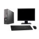 PC Fujitsu E720 DT Ecran 19" Intel G3220 RAM 4Go Disque Dur 2To Windows 10 Wifi