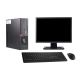 PC Fujitsu E720 E85+ DT Ecran 27" Core i3-4130 RAM 4Go SSD 120Go Windows 10 Wifi