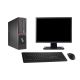 PC Fujitsu E720 DT Ecran 19" Intel i5-4570 RAM 4Go Disque 500Go Windows 10 Wifi
