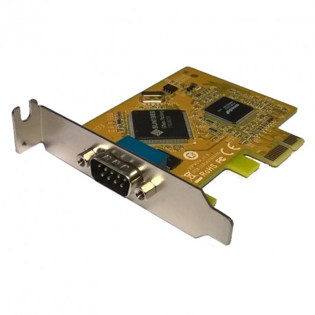 Carte PCI-e 1 Port RS-232 Série Sunix SER5427A Low Profile DP-N D39K1