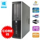 PC HP Elite 8200 SFF Intel Core I5 3.1GHz 4Go Disque 240Go SSD DVD WIFI W7