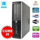 PC HP Elite 8200 SFF Intel Core I5 3.1GHz 8Go Disque 500Go DVD WIFI W7