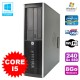 PC HP Elite 8200 SFF Intel Core I5 3.1GHz 8Go Disque 240Go SSD DVD WIFI W7
